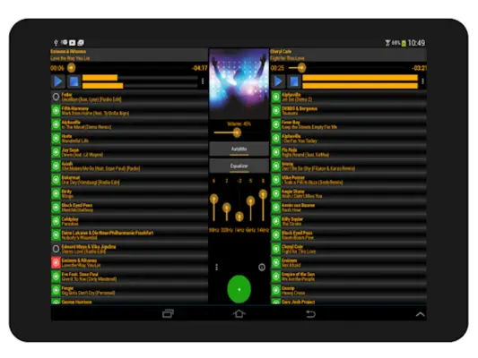 MP3-DJ the MP3-Player android App screenshot 3