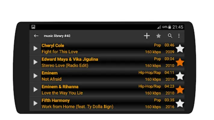 MP3-DJ the MP3-Player android App screenshot 5